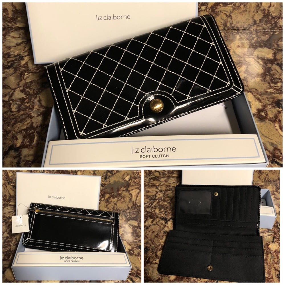 Liz Claiborne soft clutch